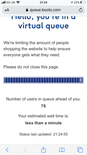 Has anyone managed to use the Boots website?