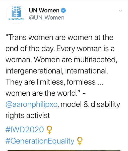 List of International Women's Day events for 2020