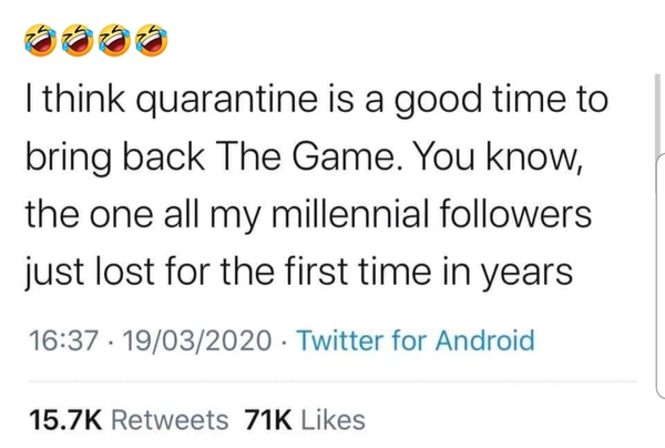 Ideas to cure boredom in isolation.