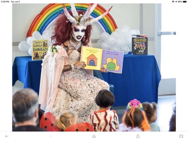 OK the whole drag story time thing