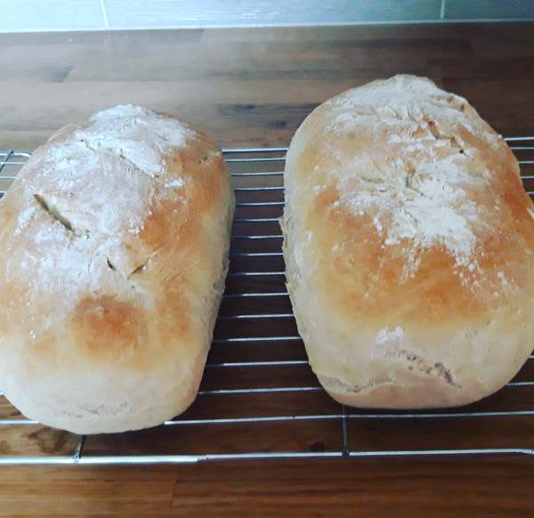 To ask you to show me your baking/food?
