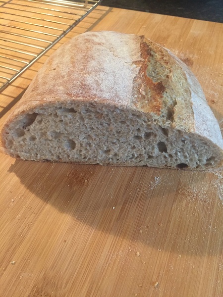 To ask you to show me your baking/food?