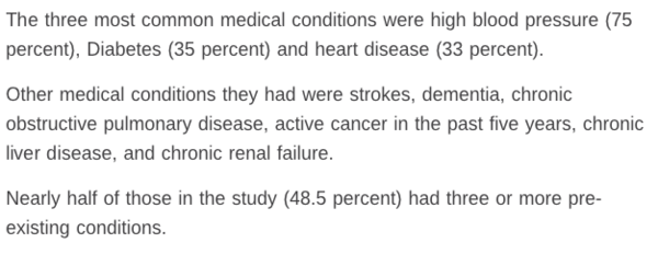 An 18 year old has died in the UK of Coronavirus