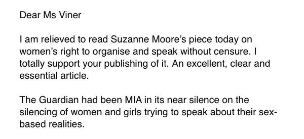 Suzanne Moore- The Guardian on Selina Todd