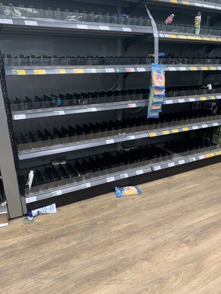 Panic buying - everything