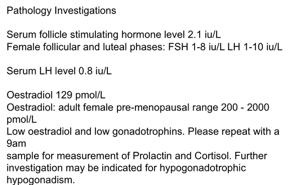 Test Results - Help!