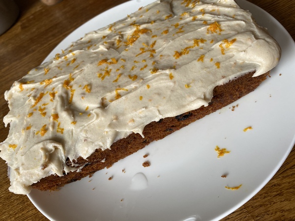 To ask you to show me your baking/food?