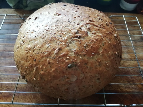 To ask you to show me your baking/food?