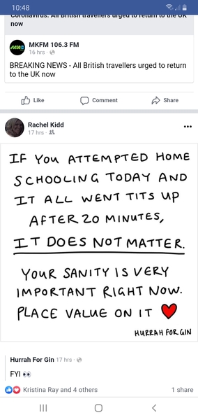 Is anyone else going to find it next to impossible to home school their children?