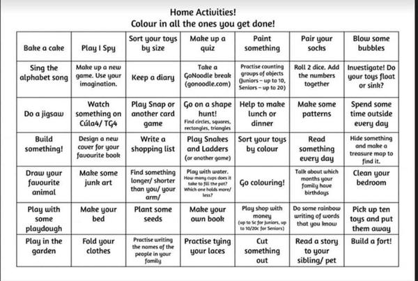 Share your ideas for games - stuck in with young kids