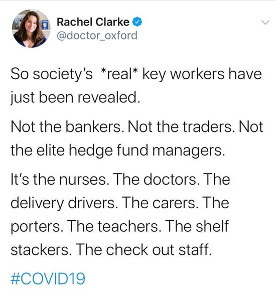 To think that the years of I'm alright jack are now coming home to roost