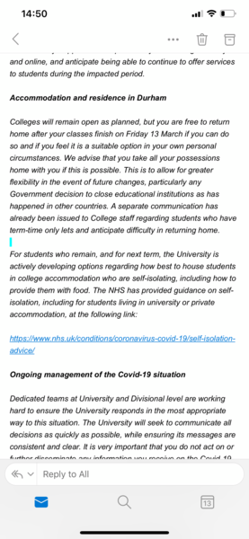 University life for freshers (2019/20) - we're hopping towards Easter with a pandemic to avoid **Title edited by MNHQ**