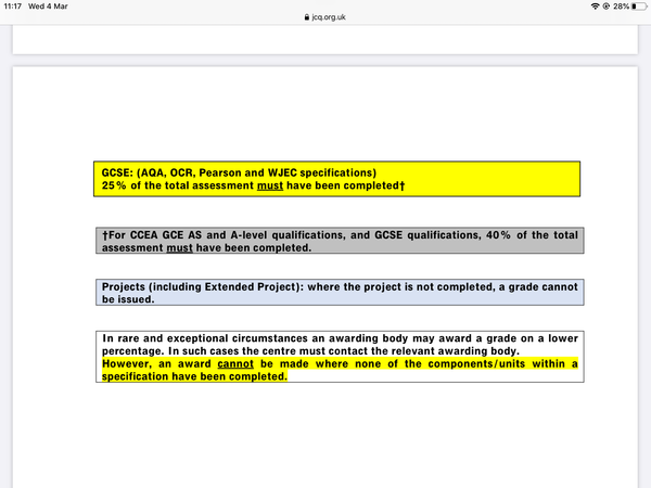 To wonder what will happen if exams are impacted by Corona