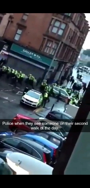 Do the government know if people have been out more than twice