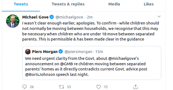 Where parents do not live in the same household, children under 18 can be moved between their parents’ homes