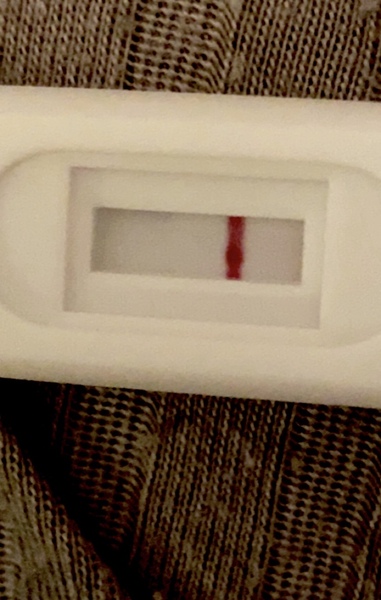 Does anyone see a very faint line or am I going mad?