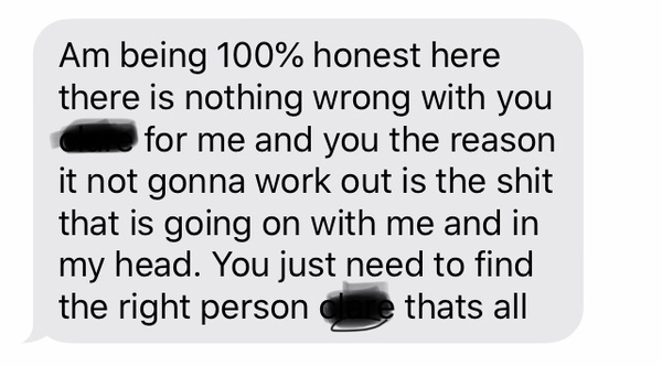 Being blamed for something I haven’t done