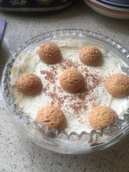 To ask you to show me your baking/food?