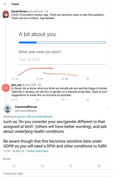 Zoe has gone woke
