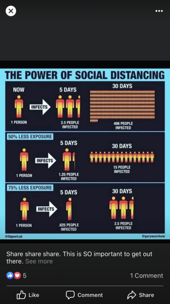 Absolutely no going out or socialising?