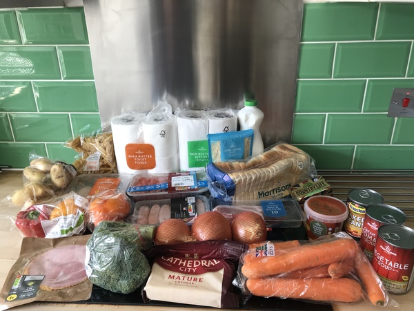 To tell you about Morrisons food boxes