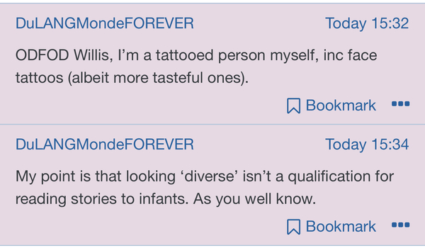 OK the whole drag story time thing