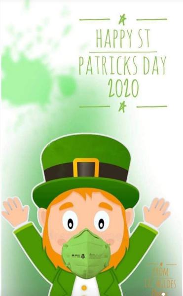 Lá fhéile Pádraig sona dhaoibh