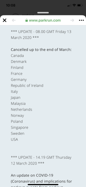 London marathon = will it go ahead?