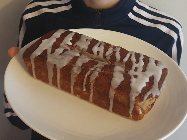 To ask you to show me your baking/food?
