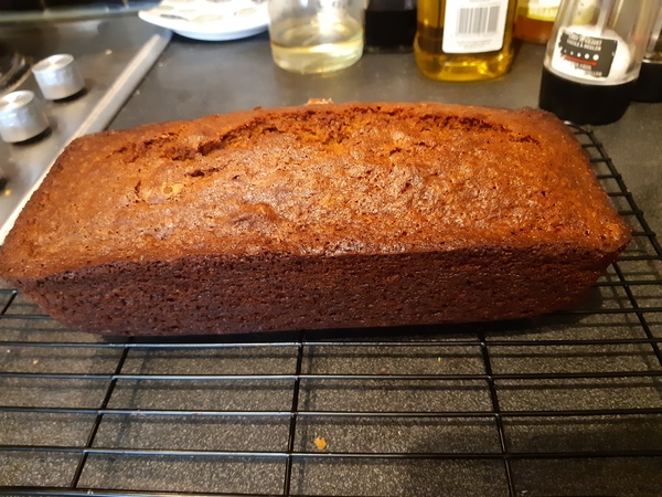 To ask you to show me your baking/food?