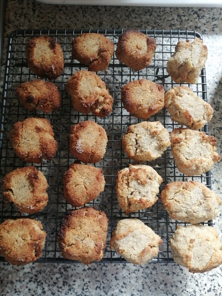 To ask you to show me your baking/food?