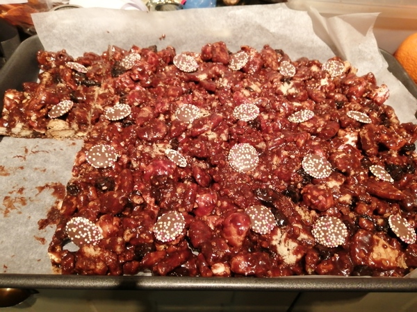 To ask you to show me your baking/food?