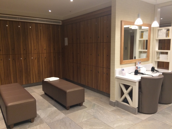Center Parcs spa changing rooms again