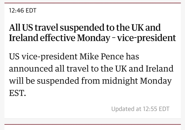 Should my husband go to America tomorrow?