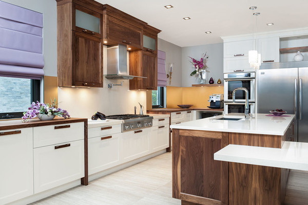 Kitchen worktops.