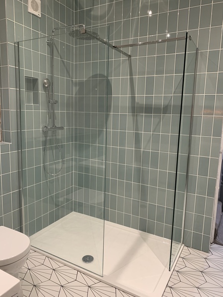 Open shower