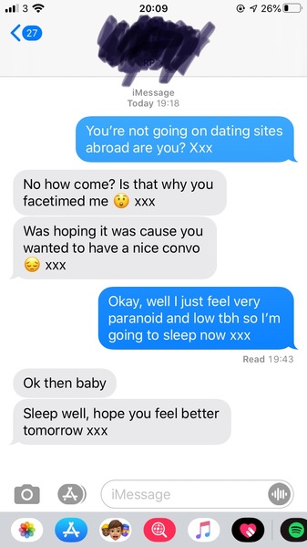 Am I paranoid or am I on to something?