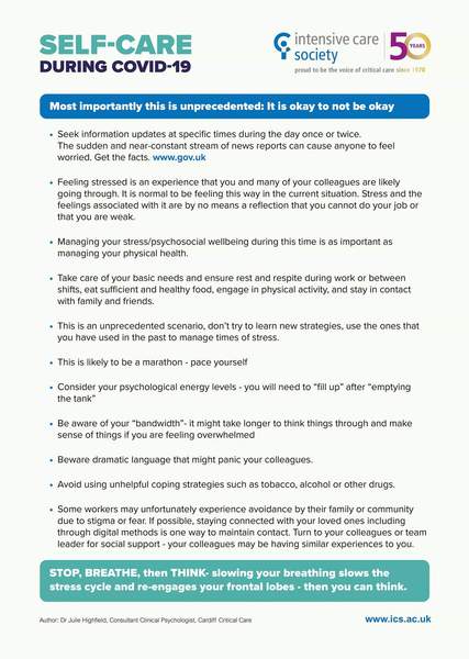 Self care for the overwhelmed