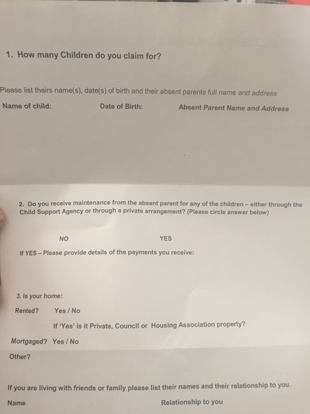 Job centre appointment