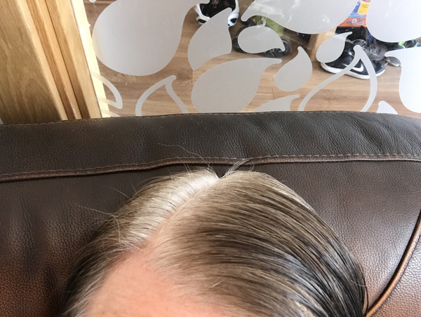 I think I might just go grey.