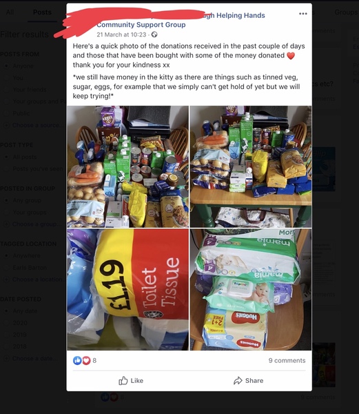 Facebook ‘community charity’ pages taking cash. Who keeps records?