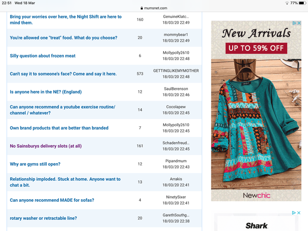Flashing adverts on sidebar