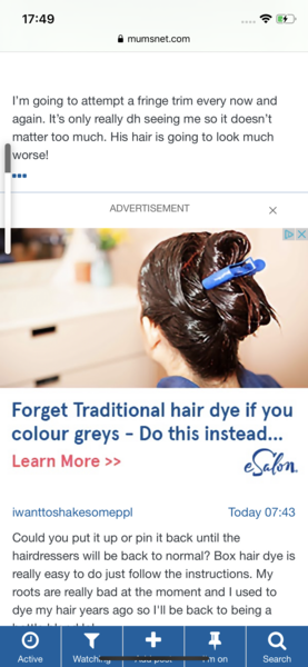What are you going to do about your hair?
