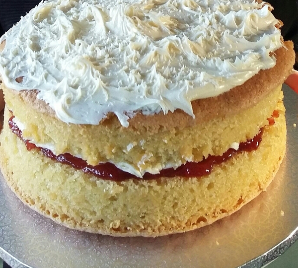 To ask you to show me your baking/food?