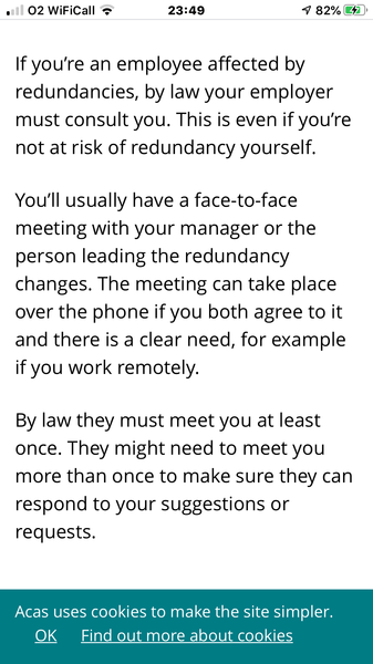 Can anyone advise on voluntary redundancy?