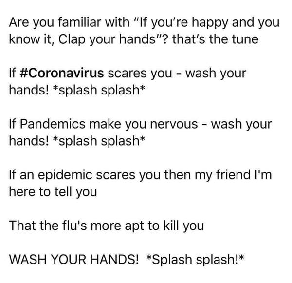 To start a lighthearted thread for coronavirus themed puns