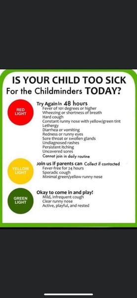 Childminder sick pay
