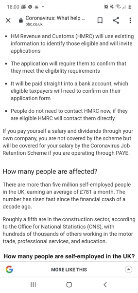 self-employed help
