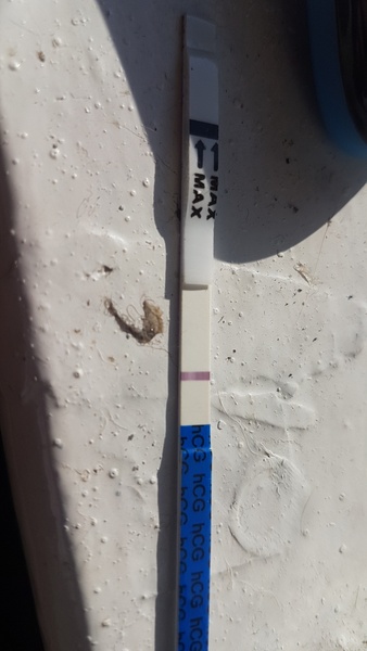 2 days late negative test.