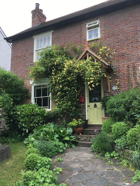 What colour to paint these window frames and door?